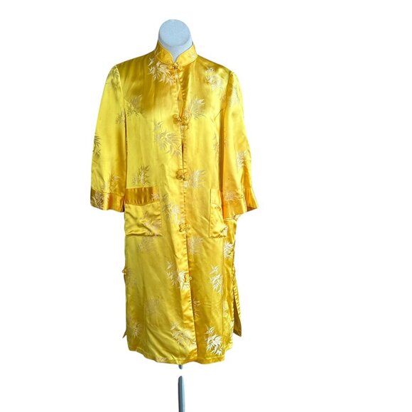 Fashion by Park Vintage Korean Acetate Asian Robe Jacket As Found - Picture 1 of 14